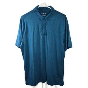Algo Performance Quick Dry Moisture Wicking Anti-odor UV SPF 40 Polo Size Large